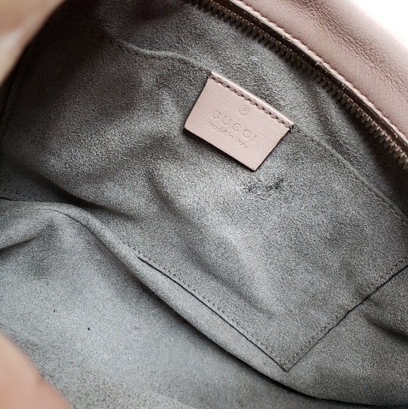 Gucci Marmont Small Pink Blush Crossbody Bag - Picture 5 of 8